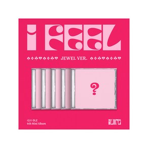 여자아이들 앨범 I FEEL Jewel 랜덤1종 (북릿+리릭페이퍼+CD 외), 단품