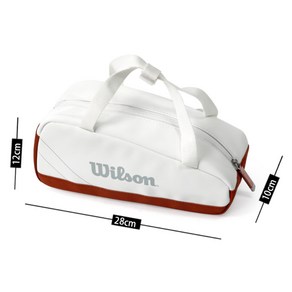 wilson 윌슨 테니스 미니백 롤랑가로스 화이트 WR8034901001