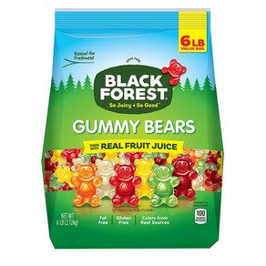 블랙 포레스트 구미 베어스 2.72kg Black Foest Gummy Beas (6 lbs.), 1개