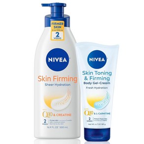 니배아 [100%정품] 니베아 NIVEA 스킨 퍼밍 버라이어티 팩 500ml 바디로션 189g 젤 크림, 1개