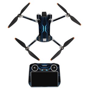 입문용드론 초등학생 드론 DJI 미니 3 프로 방수 스티커 바디 스킨 보호 팔 보호용 RC N1 액세서리 149628, H, H