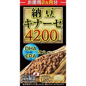 마루망 낫토키나아제 4200FU 소프트 캡슐, 1개, 120정