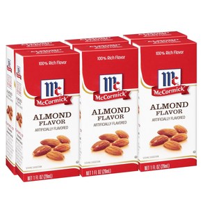 McComick Imitation Almond Flavo 1 fl oz (Pack of 6) McComick 이미테이션 아몬드 맛 1 fl oz (6개 팩), 6개