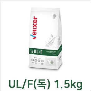 [국내정품]No 15 벨릭서 UL/F(독) 1.5kg 결석재발예방 스트루바이트 결석 용해 세균성 방광[매장], 1개, 유리너리+결석