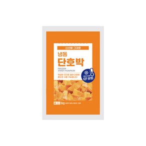 대상유통 냉동 단호박 1kg x 1봉지, 1개