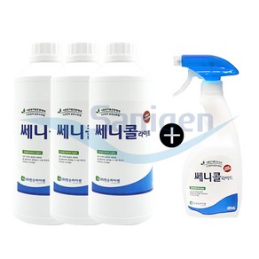 세니콜 라이트 쎄니콜 살균 소독제 1L 3개+ 450mL 1개