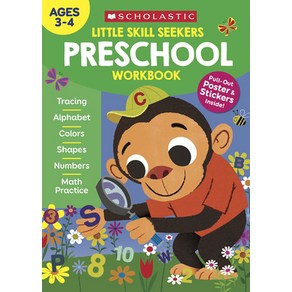 Little Skill Seekes: Peschool Wokbook Papeback, Scholastic Teaching Resouces