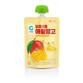 [얌얌마켓] 청정원 달콤달콤 애플망고 100ml 1개