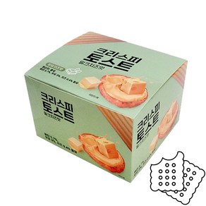 크리스피 토스트 밀크치즈맛(16g*20입), 320g, 1개