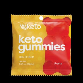 키스마이키토 키토구미 키토젤리 1박스 (12팩) Kiss My Keto Gummies Jelly, 23g, 1개