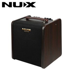 NuX Stageman II Studio 통기타용 버스킹 앰프 (AC-80) + 기타케이블(3m), 선택안함, 1개