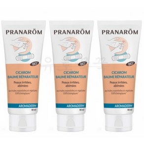 PRANAROM 프라나롬 아로마덤 시카롬 리페어 밤 40ml x3