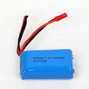 Wltoys Votex A949 A959 A969 A979 K929 7.4V 1100mAh 25C RC 리튬폴리머 배터리 RC자동차, 1개