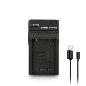 니콘 쿨픽스 P500/P100/P90 USB1구 호환충전기 EN-EL5