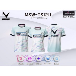 마제라 티셔츠 2022SS MSW-TS(M/W)1211 남여 배드민턴 경기복 티셔츠 오남스포츠