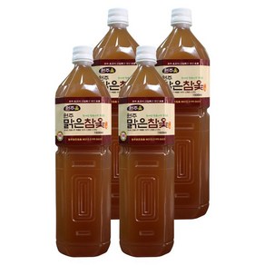 원주맑은참옻진액 1.5L 참옻나무추출물 옻물 옻엑기스 원주옻 옻닭, 4개