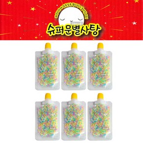 슈퍼문 별사탕, 6g, 6개