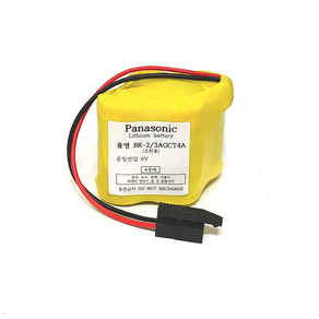 파나소닉 BR-2/3AGCT4A 6V A06B-6114-K504 A98L-0031-0025 화낙 FANUC 공작기계 PLC MCT CNC 호환배터리, 1개, 1개입