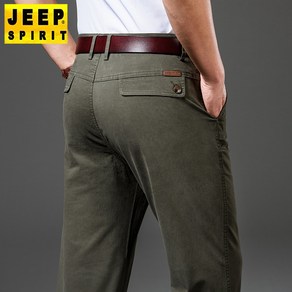 JEEP SPIRIT 지프 스피릿 남성 캐주얼 팬츠 일자핏 편안한 스판 여름긴바지 JPS6002