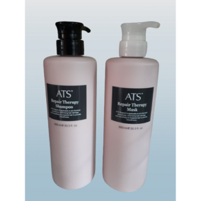 ATS 에이티에스 리페어 테라피 샴푸 600ml+ATS 리페어 테라피 마스크 600ml, 1개, 600ml