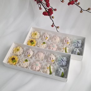 수제화과자 <고나시> 화과자선물세트 첫인사선물 부모님선물 명절선물 상견례 기업 돌잔치 결혼식 답례품, 보자기 비포함, 10개, 45g