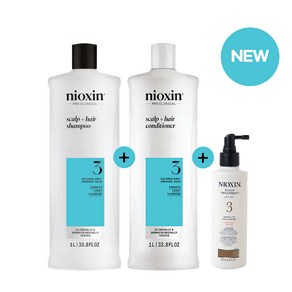 NIOXIN 니옥신 시스템 3단계 샴푸+컨디셔너+트리트먼트 세트, 1개