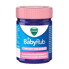 Vicks BabyRub Specifically fo Babies-Moistuize Soothe and Relax you Baby, 4개