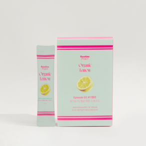 [루틴프로젝트] 유기농 더 옐로 레몬즙, 20개, 20ml