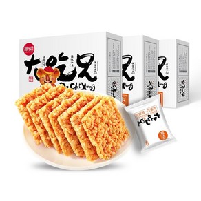 바삭한 찹쌀 누룽지 스낵 400g x 3박스 샹라맛 오리지널맛 중국 간식, 오리지널3, 3개