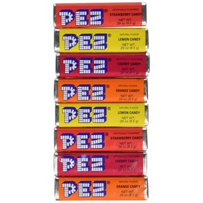 Pez Candy Refill 8Pk Assorted Fruit 2.31 oz 페즈 캔디 리필 8팩 모듬 과일 2.31온스