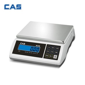 CAS 카스 다기능 전자저울 EC-15D 15kg (1g) 충전식 계량 계수