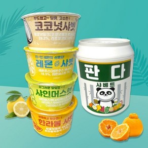 [543] 지엔씨 판다 코코넛 샤베트 240ml, 1개