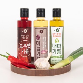 엑스쿡 마늘기름 300ml, 마늘, 1개