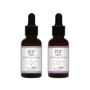 맑을담 EGF FGF 10ppm 2종세트 앰플 원액