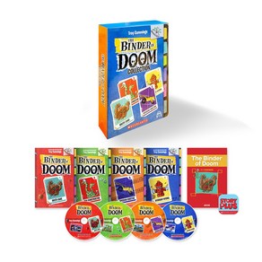 [언어세상독점] The Binde of Doom 1-4권 Set (with CD + StoyPlus +Wodbook)