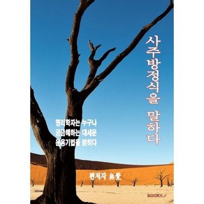 사주방정식을 말하다, BOOKK(부크크)