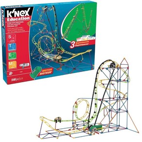 K'NEX Education ‒ STEM Exploations: 롤러코스터 건설 세트 546피스 만 8세 이상 교육 장난감 224198, 케이넥스 K'NEX Education ‒ STEM Ex, 1개