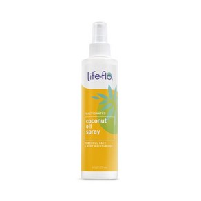 라이프플로 Lifeflo 코코넛 오일 스프레이 100% 순수 및 분획8oz 200886, 1개