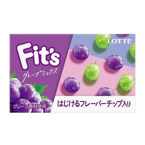 롯데 피츠(오리지널 민트)12매 10개 세트, 포도