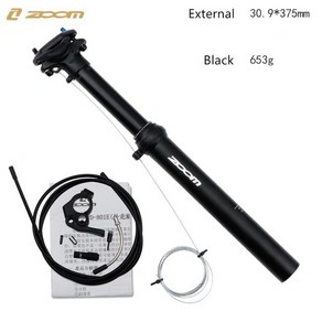 가변싯포스트 Zoom-Mtb 드롭퍼 시트포스트 높이 조절 내장 외장 100mm 트래블 30.9 / 31.6 자전거 드로퍼 시트 포스트 높낮이 산악자전거, [01] 30.9 Intenal, 1개