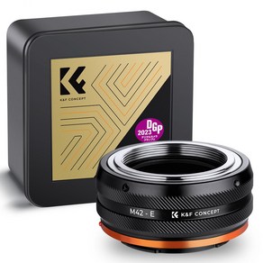 KnF M42-E IV PRO 렌즈 어댑터 M42 마운트 렌즈-소니 E 바디_무반사코팅 (뒤캡옵션) M42 Lens to Sony E adapte (E cap option), M42-E 어댑터