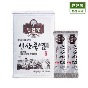 [인산가 본사 직영] 9회 죽염 분말 스틱형 150g (50gx30ea), 50g, 1개