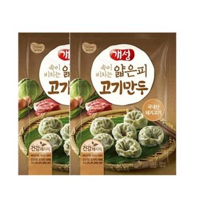 동원 개성 얇은피 고기만두, 2개, 400g