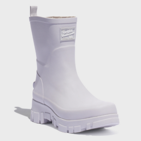 [국내매장판] 락피쉬 플랫폼 레인부츠 미들 ASH LAVENDER FLATFORM RAIN BOOTS MIDDLE