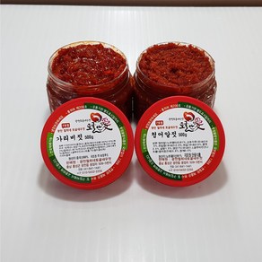 토굴 안애 광천 양념 젓갈 500g (1+1) 가리비젓+청어알젓, 1세트