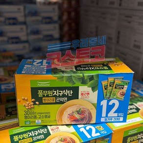 풀무원 지구식단 병아리콩 곤약면 코스트코 국수, 12개, 150g