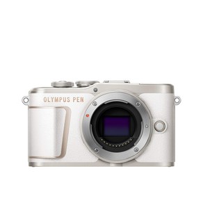 OLYMPUS 미러리스 일안 카메라 PEN E-PL10 바디 화이트, 보디 + 화이트 + 본체