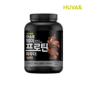 휴바앤 머슬콩 프로틴 아이솔레이트 WPI 98% 단백질보충제 헬스보충파우더 쵸코맛 2kg