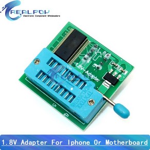 케이블 포함 프로그래머 어댑터 SOIC8 클립 1.8V CH341A EEPROM 플래시 BIOS USB ZIF