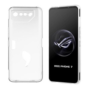 ASUS 로그폰7 전용 슬림핏 투명 케이스 ROG PHONE7